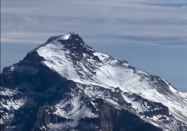 Vista aérea Aconcagua Mendoza