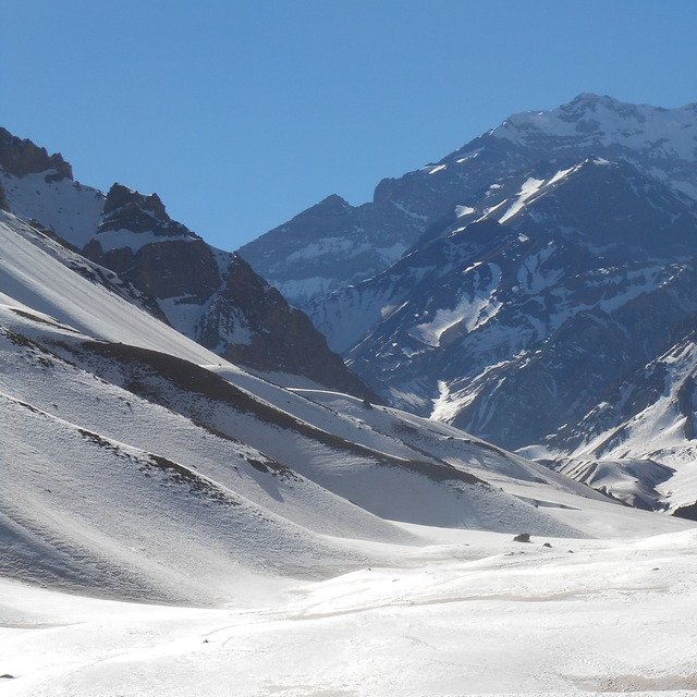 Aconcagua con nieve