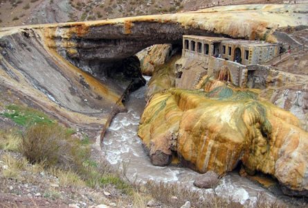 Paisaje Puente del Inca